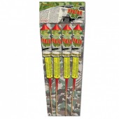 160 рублей/шт.
Одиночный высотный заряд, раскрывающийся разноцветным салютом.
Эффекты: алая вспышка ... Ураган